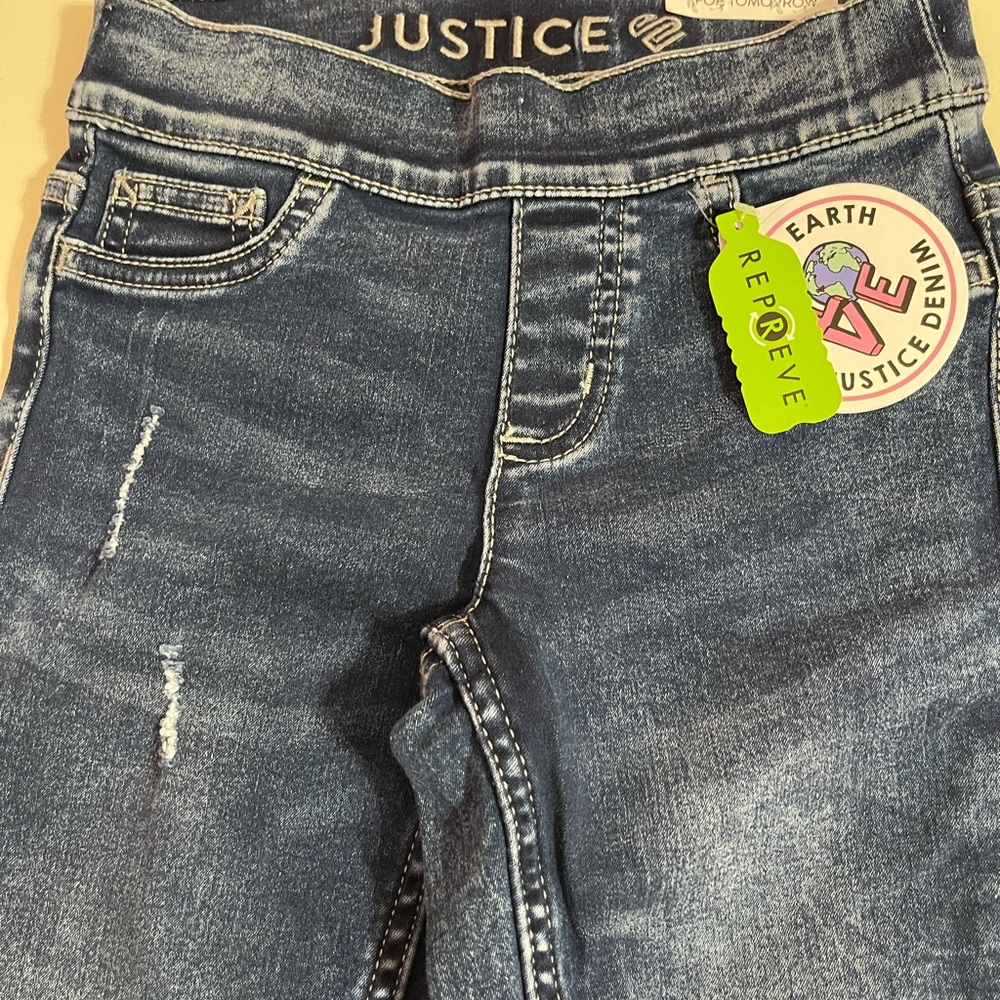 Justice girl’s size 8 jeans